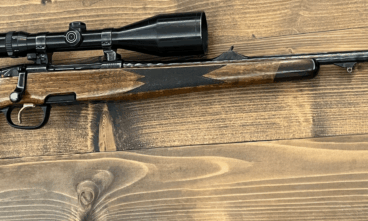 Steyr Mannlicher M — opakovací kulovnice 7×64 + Schmidt & Bender 2,5–10×56 (originál švenk na kroužcích)