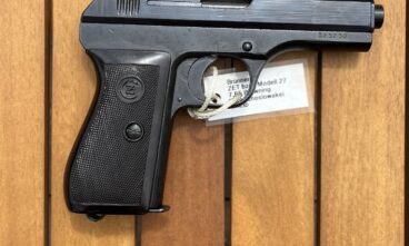 Pistole CZ 27 – protektorátní provedení 7.65 Browning