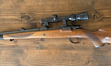 Zastava .458 Winchester Magnum, optika Tasco 1–3,5×20