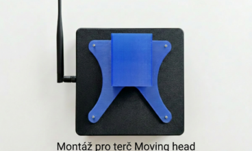 Montáž pro terč Moving head