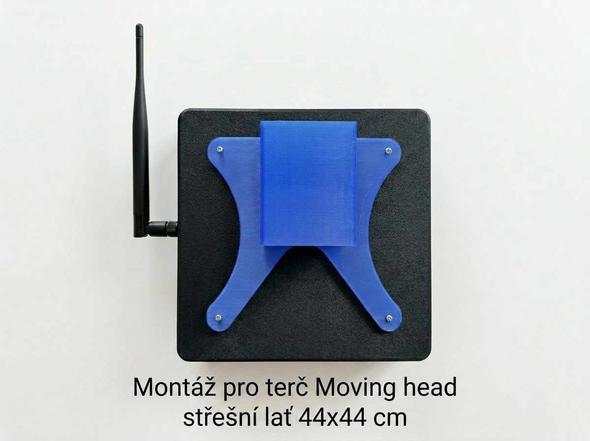 Montáž pro terč Moving head